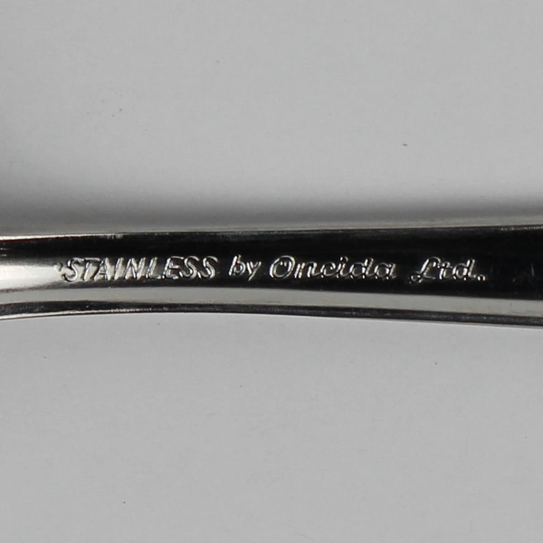 Lot of 4 Oceanic Stainless Steel Serving Spoons Oneida Flatware