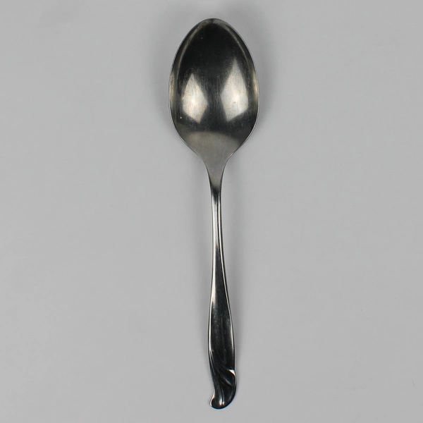 Lot of 2 International Silver Coral Reef Serving Spoons