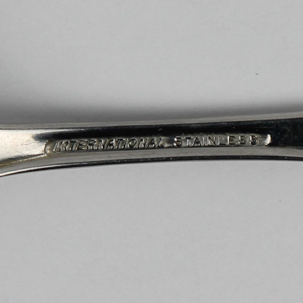 Lot of 5 International Silver Coral Reef Stainless Forks