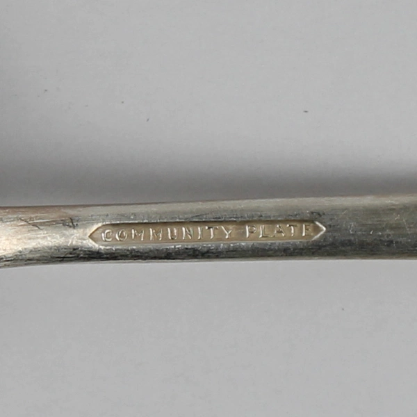 Lot of 2 Oneida Community Lady Hamilton Sugar Spoon And Jelly Spoon