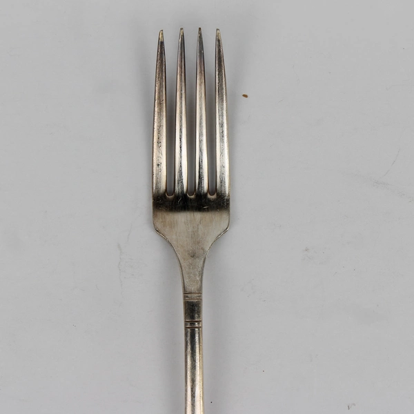 Lot of 6 Oneida Lady Hamilton Silverplate Dinner Forks 7.75"