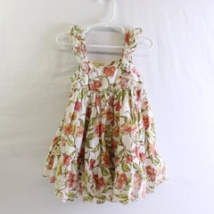 Tommy Bahama White Pink Green Floral Sundress Girls' Size 3T