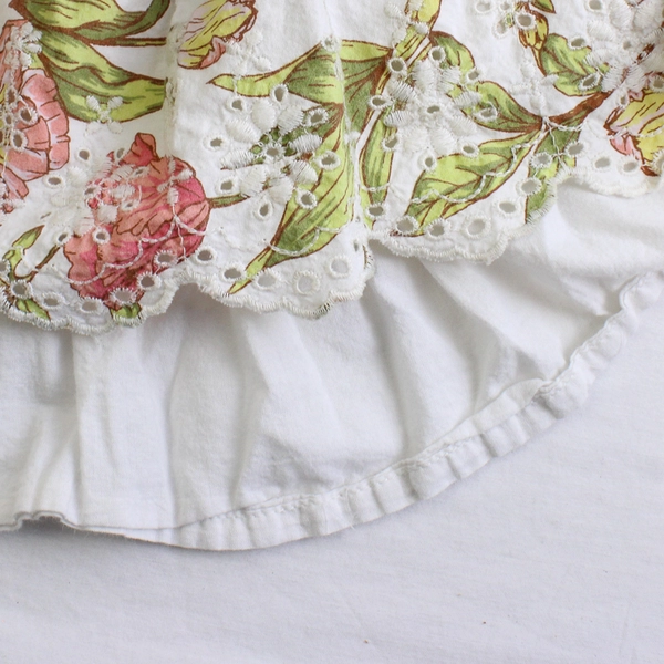 Tommy Bahama White Pink Green Floral Sundress Girls' Size 3T