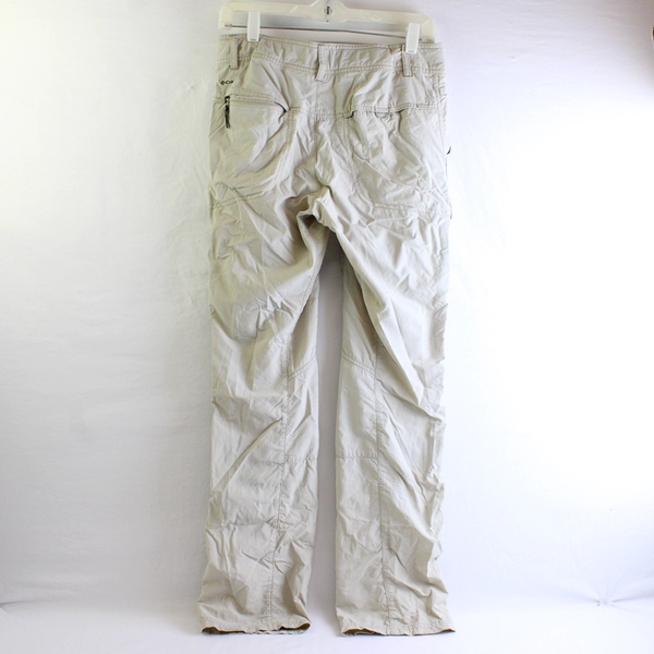 Columbia Beige Nylon Cargo Pants Women's Size 4 Regular