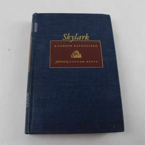 Skylark by Samson Raphaelson 1939 First Edition Former Library Copy