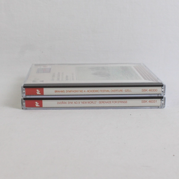 Lot Of 2 Sony Essential Classics Orchestral Works CDs Dvorak Brahms