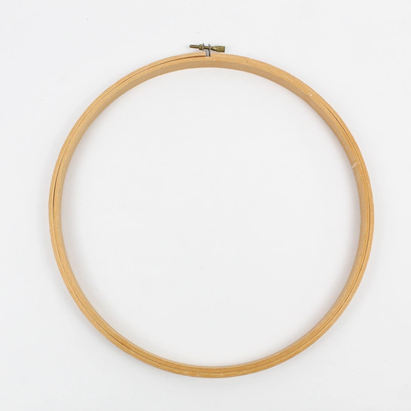 Lot of 3 Unbranded Embroidery Hoops Various Sizes and Shapes