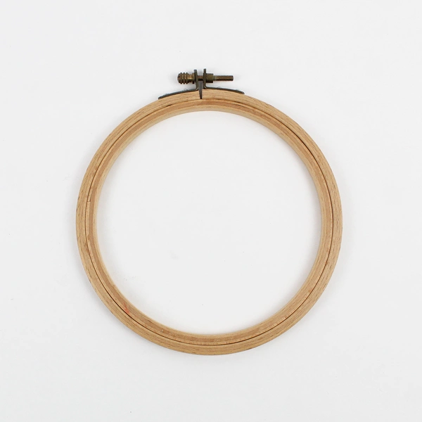 Lot of 3 Unbranded Embroidery Hoops Various Sizes and Shapes