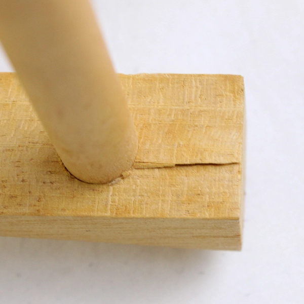Vintage 1950's Wooden Acrobat Clown Tumbler Toy on Parallel Bars in Original Box