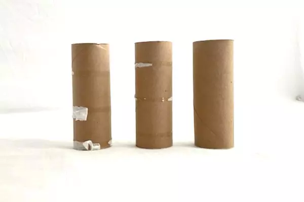 Lot of 42 Empty Clean Toilet Paper Roll TP for Crafts DIY Projects Cardboard