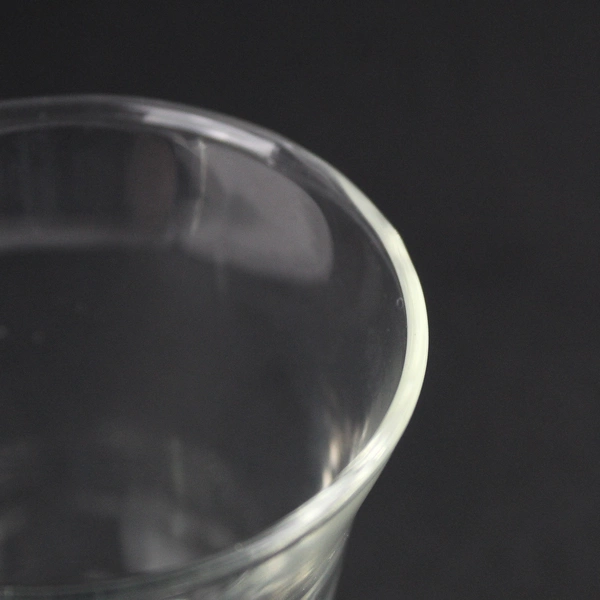 Lot Of 4 Matching Unbranded Small Clear Glass Votive Candle Holder 3.25" Tall