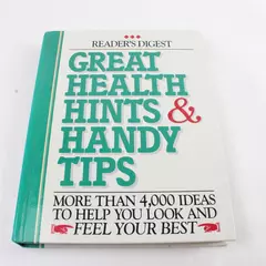Reader's Digest Great Health Hints & Handy Tips 1994 Hardcover Book