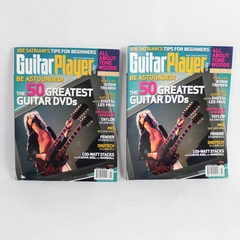 Lot Of 2 Guitar Player Magazines Featuring The 50 Greatest Guitar DVDs Feb 2008