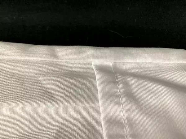 Lot of 4 Registry White King Size Pillowcases Cotton Polyester Shams