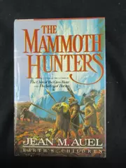 Vintage The Mammoth Hunters Jean M. Auel HC DJ Crown Publishers 1985