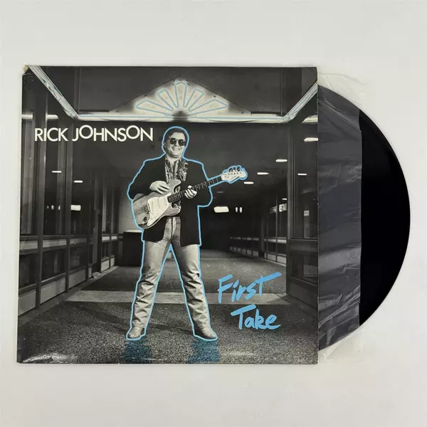 First Take Rick Johnson 1987 Rare Private Pop-Rock Synth Vinyl LP 