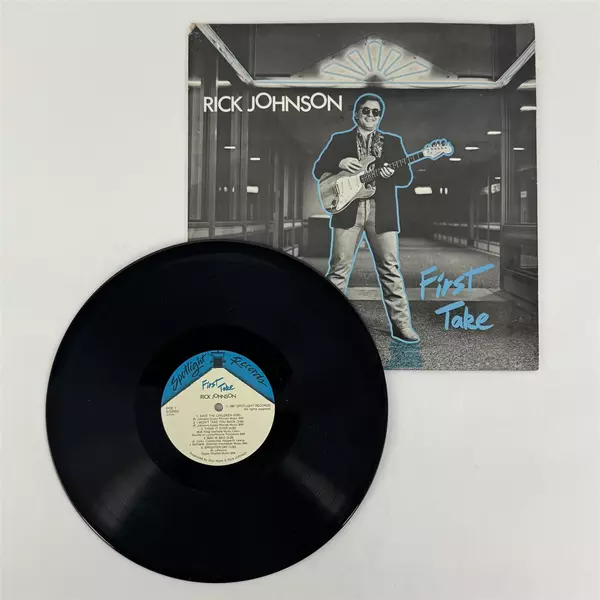 First Take Rick Johnson 1987 Rare Private Pop-Rock Synth Vinyl LP 