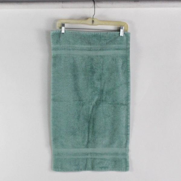 Lot Of 2 Ralph Lauren Solid Blue Bath & Hand Towels 100% Egyptian Cotton