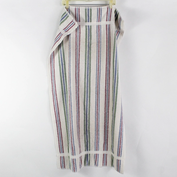 Lot Of 2 JC Penny Natural Affinity Multicolor Bath Towel & Washcloth 100% Cotton