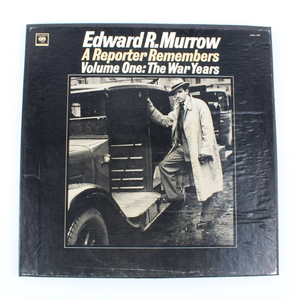 Edward R. Murrow: A Reporter Remembers Vol. 1 The War Years 2 LP Box Set