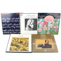 Lot of 5 Various Artist Instrumental and Orchestra Music Vinyl Record Albums