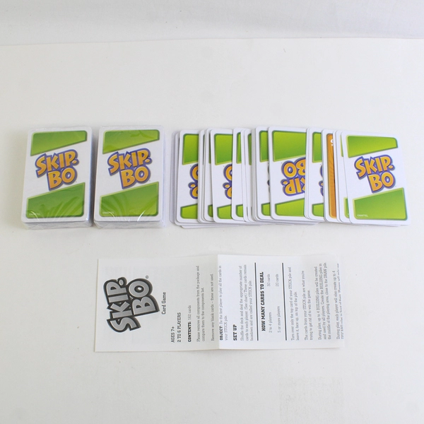 Mattel Games Skip-Bo Card Game, 2020