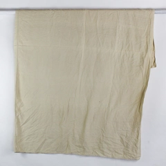 Twin-Sized Flannel Duvet Cover Cream Color