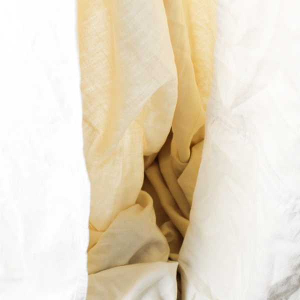 Twin-Sized Flannel Duvet Cover Cream Color