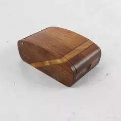 Handcrafted Wooden Jewelry Holder Ring Earring Organizer 4x2x1.5in Doyle Howitt