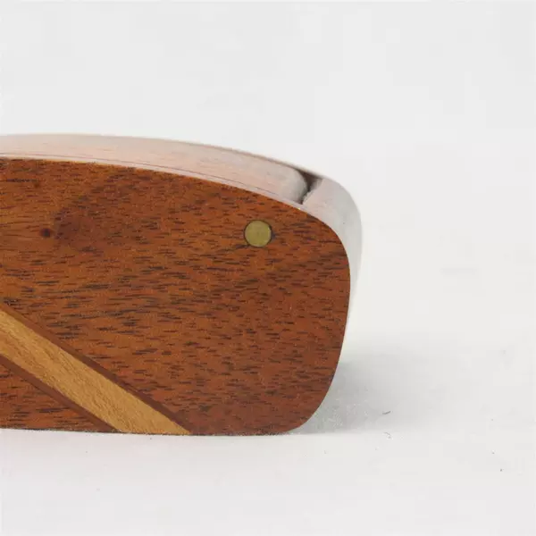 Handcrafted Wooden Jewelry Holder Ring Earring Organizer 4x2x1.5in Doyle Howitt