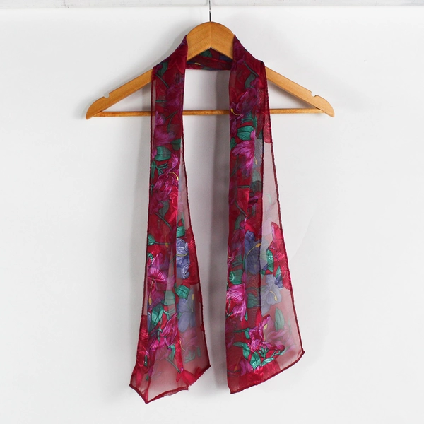 Lot of 3 Sheer Rectangle Scarves Unbranded Flowy Lightweight Fashion