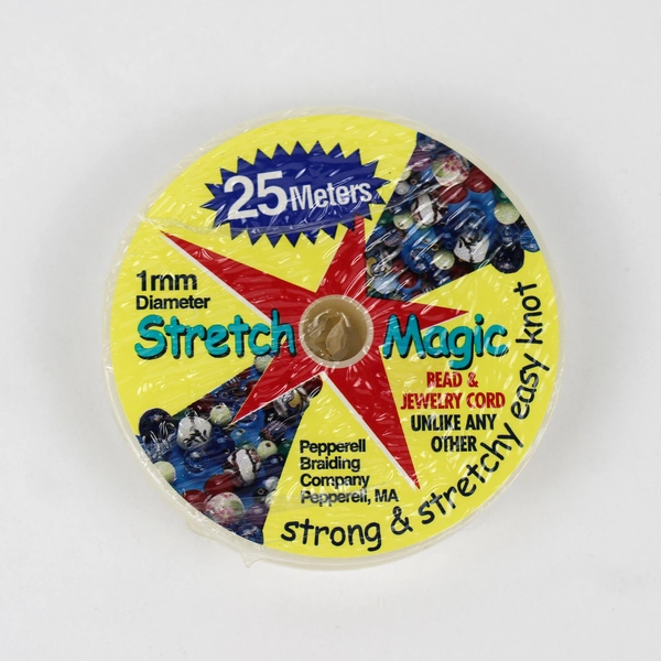 Stretch Magic Bead & Jewelry Cord 25 Meters 1 mm Diameter Clear New