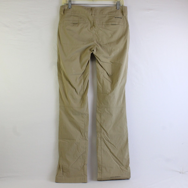 Columbia Solid Khaki Activewear Hiking Lightweight Pants Women's Size 6