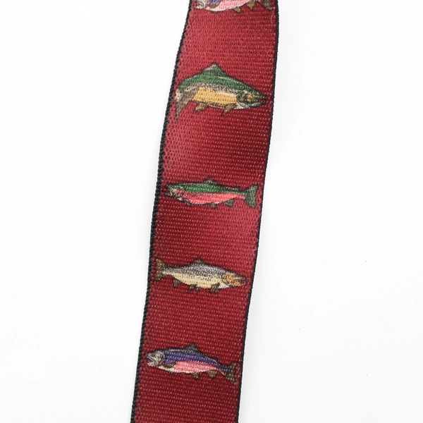 Pelican USA Angler's Expressions 1992 Red Fish Elastic Suspenders