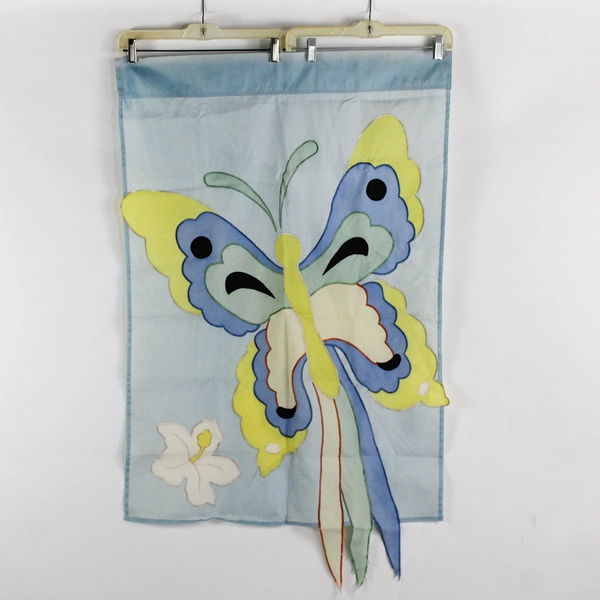 Unbranded Decorative Butterfly Floral Garden Flag Banner 28x40in