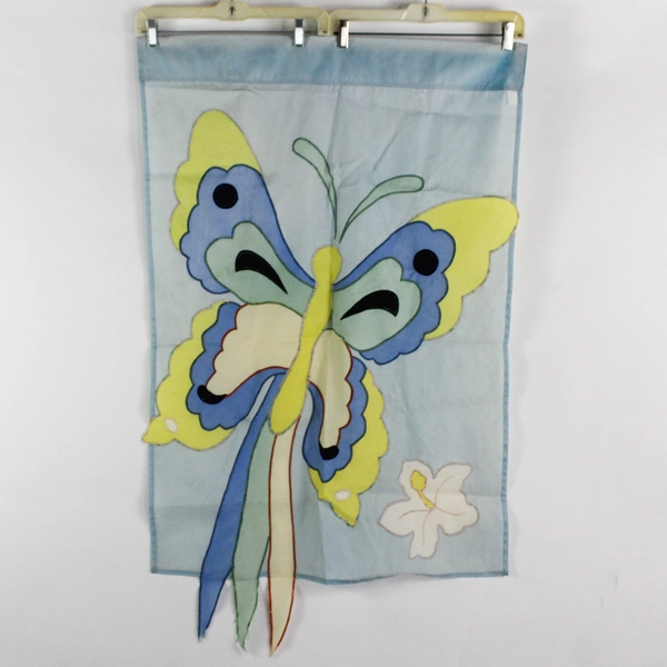 Unbranded Decorative Butterfly Floral Garden Flag Banner 28x40in
