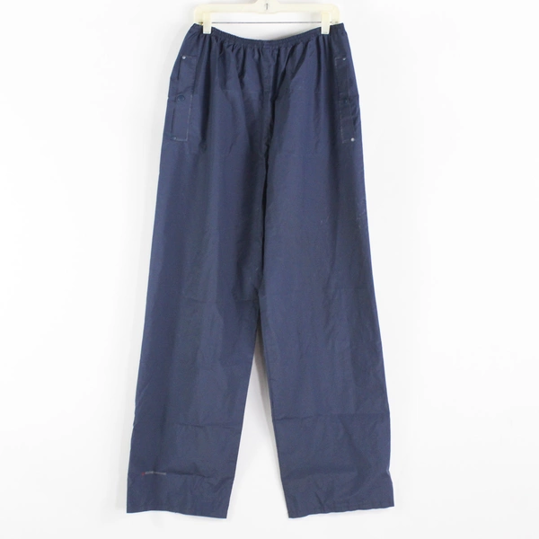 32 Degrees Men's XL Blue PVC Rain Weatherproof Pants Elastic Waist