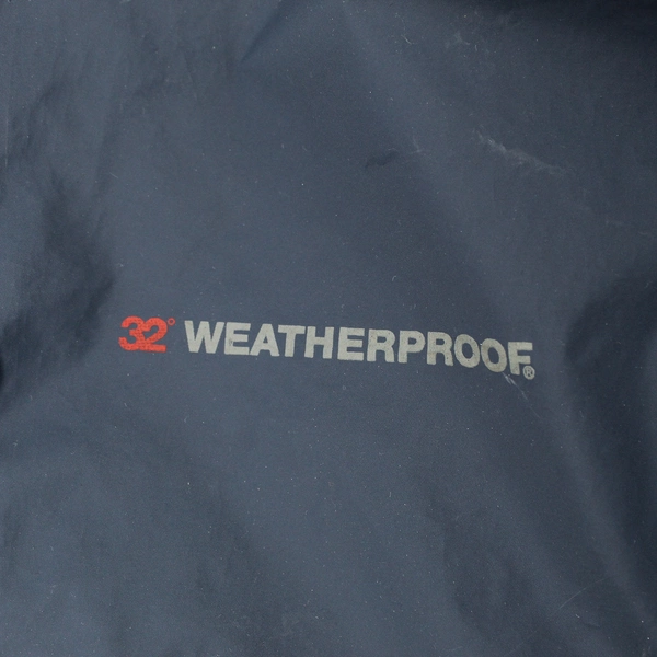 32 Degrees Men's XL Blue PVC Rain Weatherproof Pants Elastic Waist