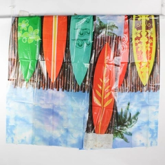 Lot of 3 Beach Surfboard-Theme Plastic Bags 36" x 36"
