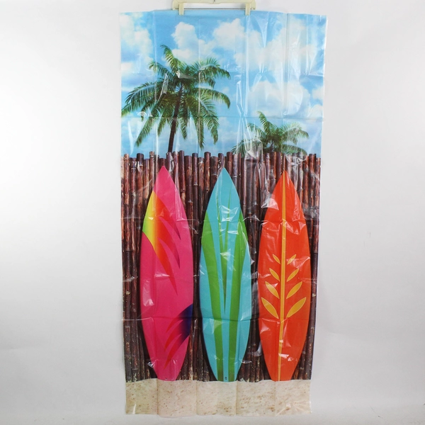 Lot of 3 Beach Surfboard-Theme Plastic Bags 36" x 36"