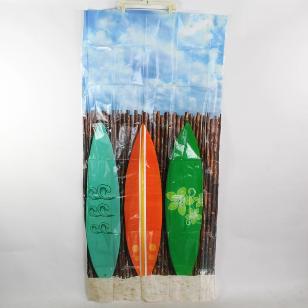 Lot of 3 Beach Surfboard-Theme Plastic Bags 36" x 36"