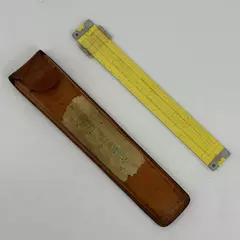 1962 Pickett & Eckel Model N-500-ES HI Slide Rule Model With Leather Case