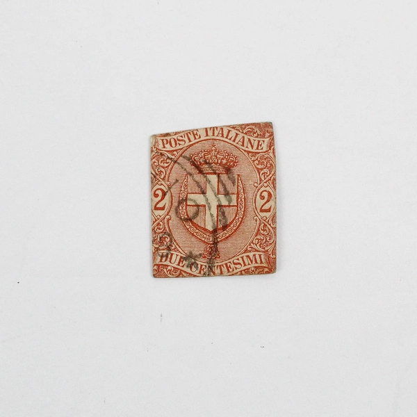 Lot Of 7 Italy Cut Square Postal Stationery Stamps Used 1890s