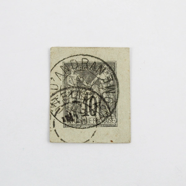 Lot Of 3 Switzerland France Cut Square Postal Stationery Stamps Used 