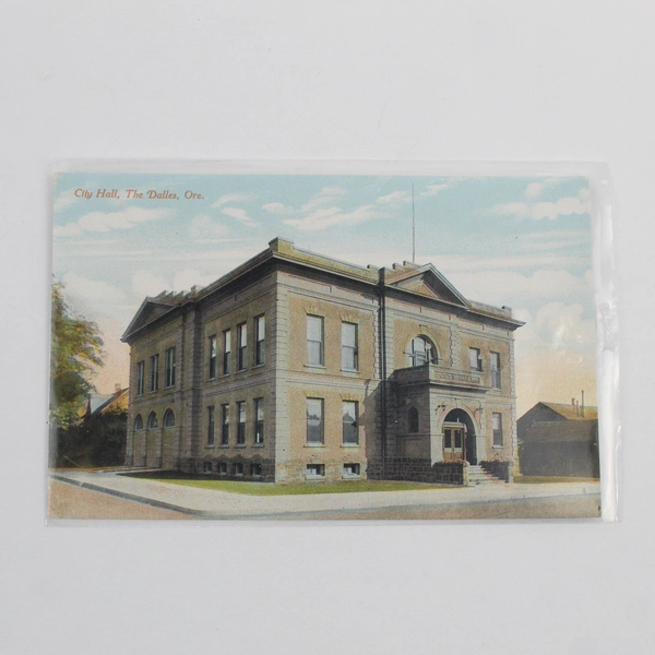 Lot Of 2 Vintage Eastern Oregon Color Postcards Pendleton The Dalles