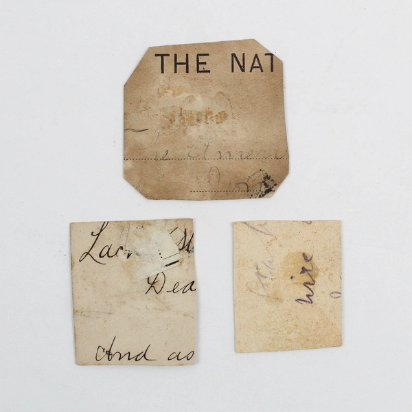 Lot Of 3 Canada Mexico British India Cut Square Postal Stationery Stamps Used 