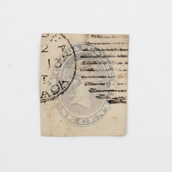 Lot Of 3 Canada Mexico British India Cut Square Postal Stationery Stamps Used 