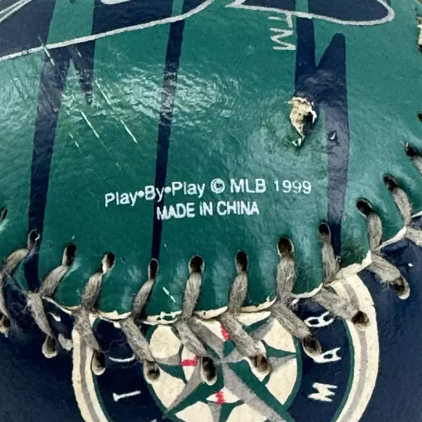 Seattle Mariners 1999 Play By Play Souvenir Baseball Ball MLB