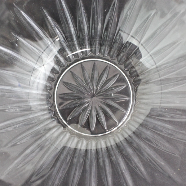 Princess House Highlights In Lead Crystal Salad Bowl 10" 
