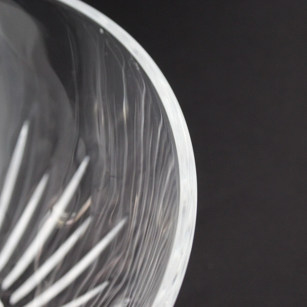 Princess House Highlights In Lead Crystal Salad Bowl 10" 